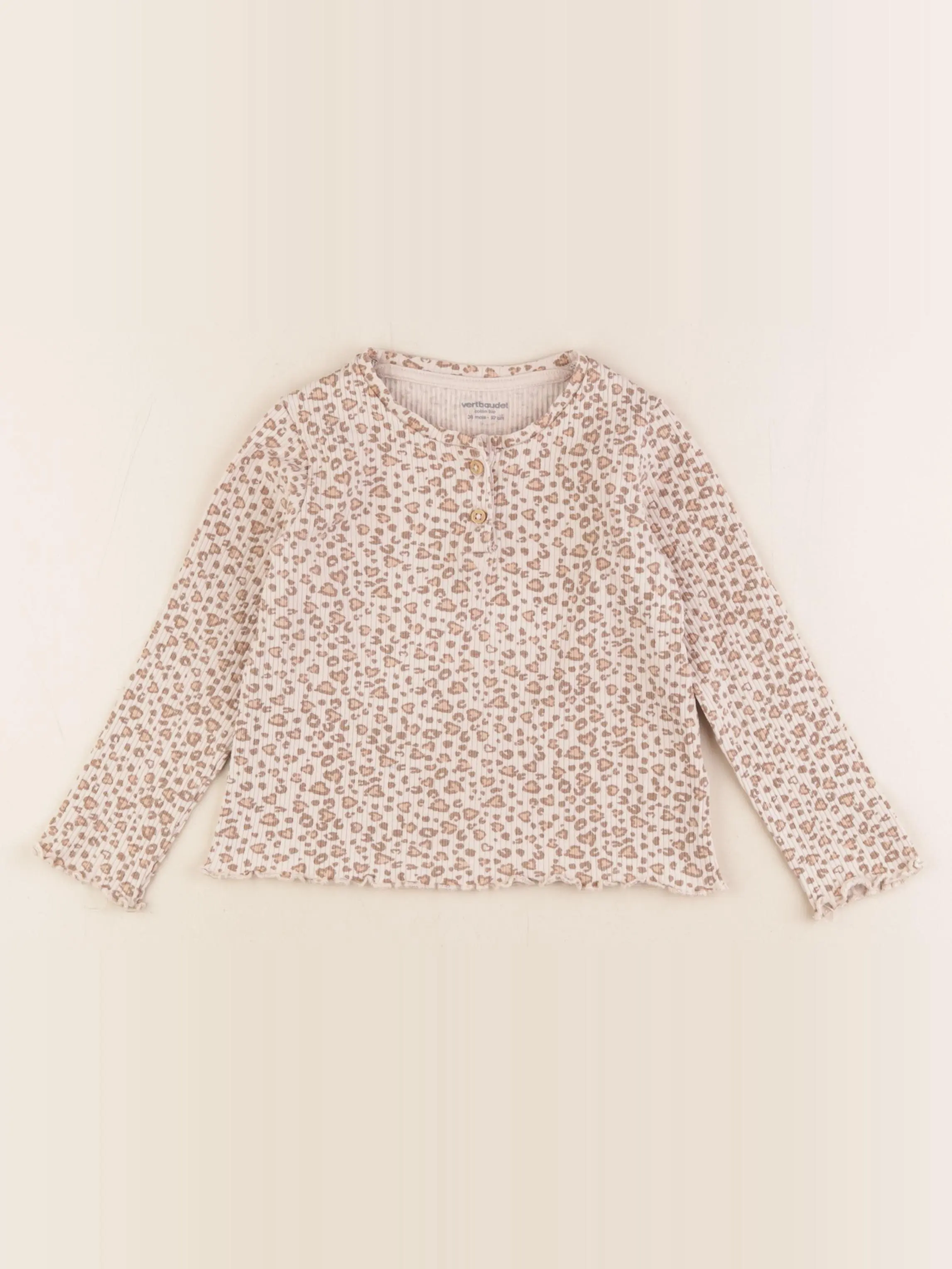 Tee-shirt marron