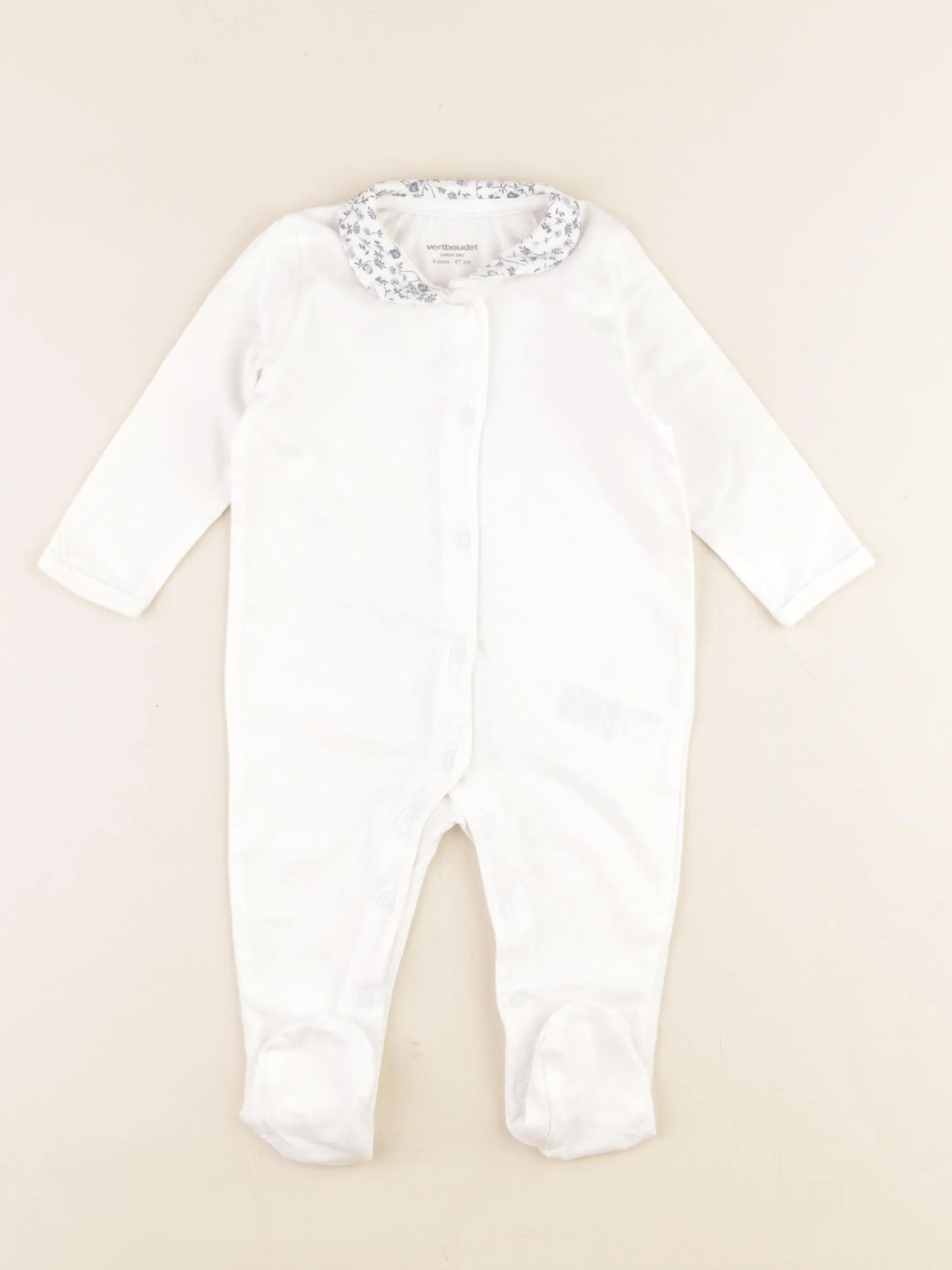 Pyjama coton blanc