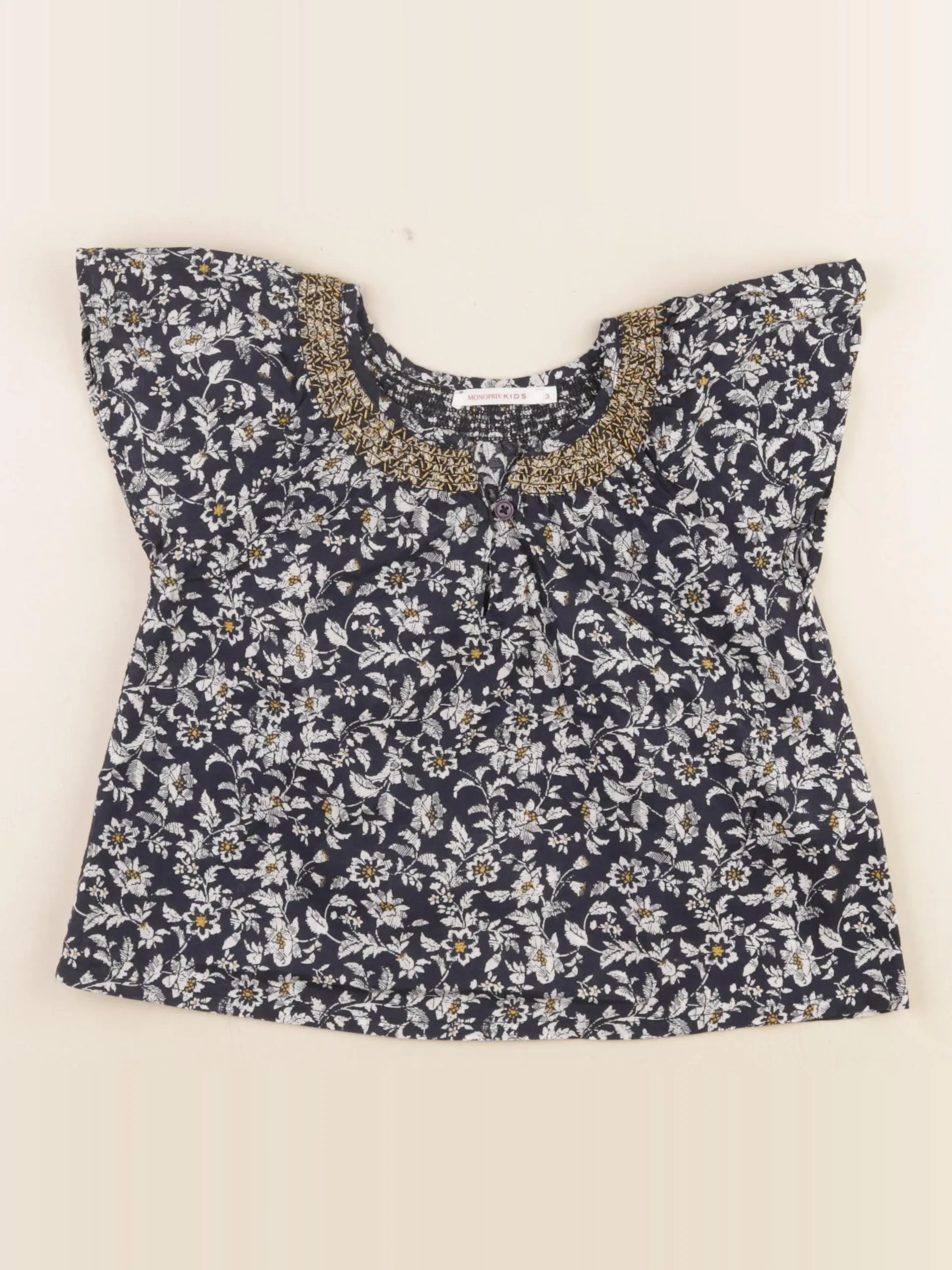 Blouse bleu
