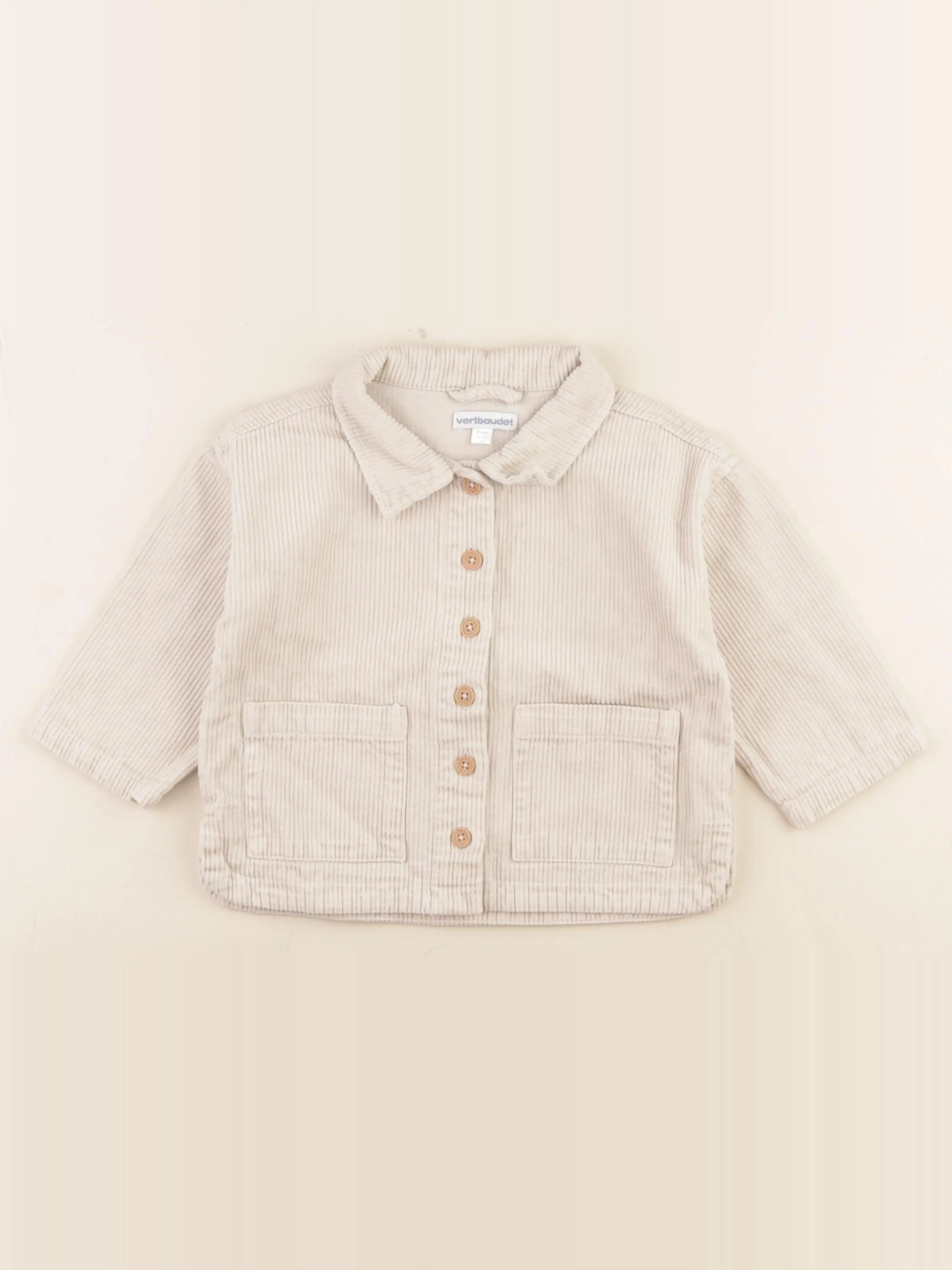 Chemise beige