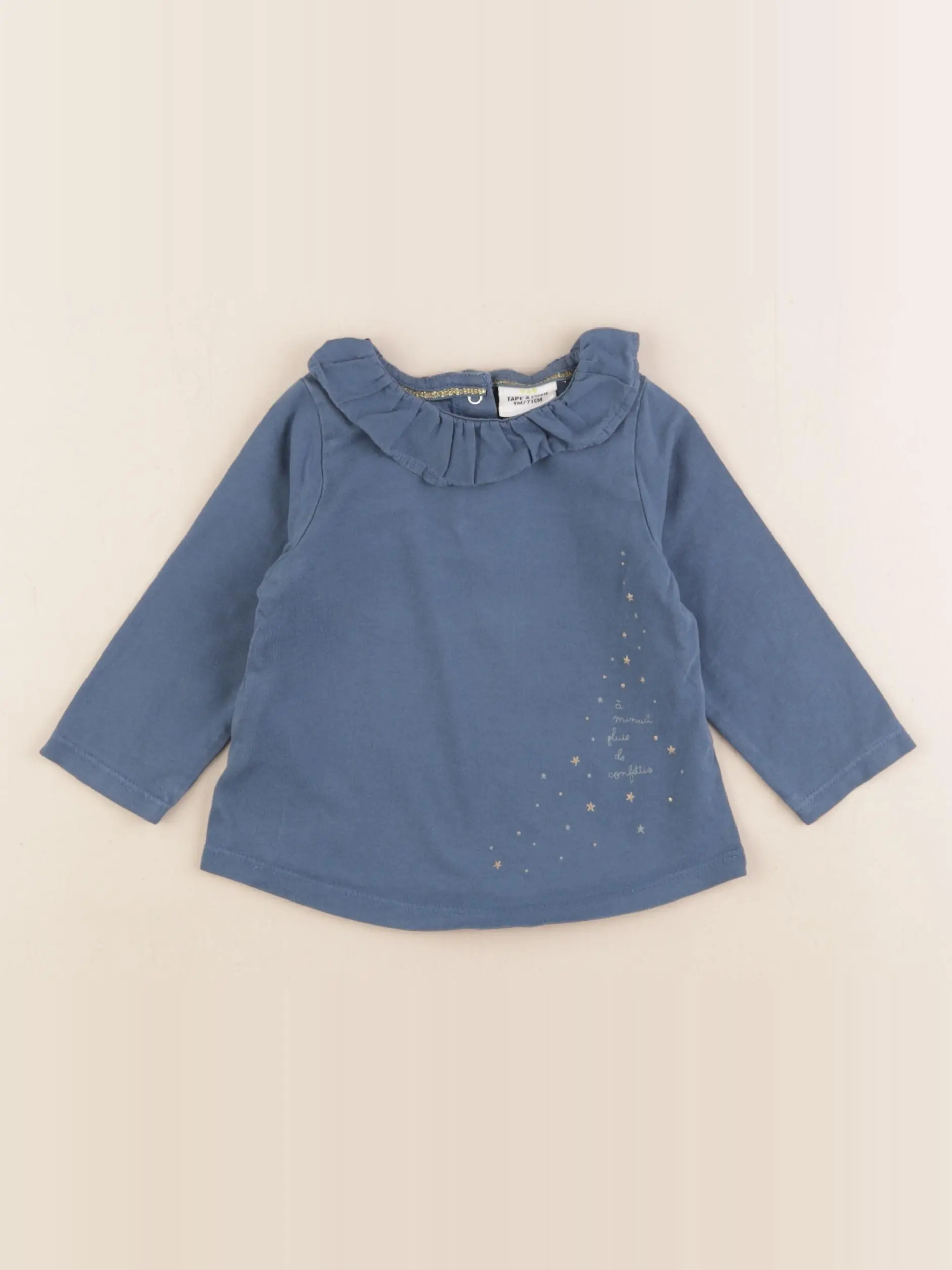 Tee-shirt bleu