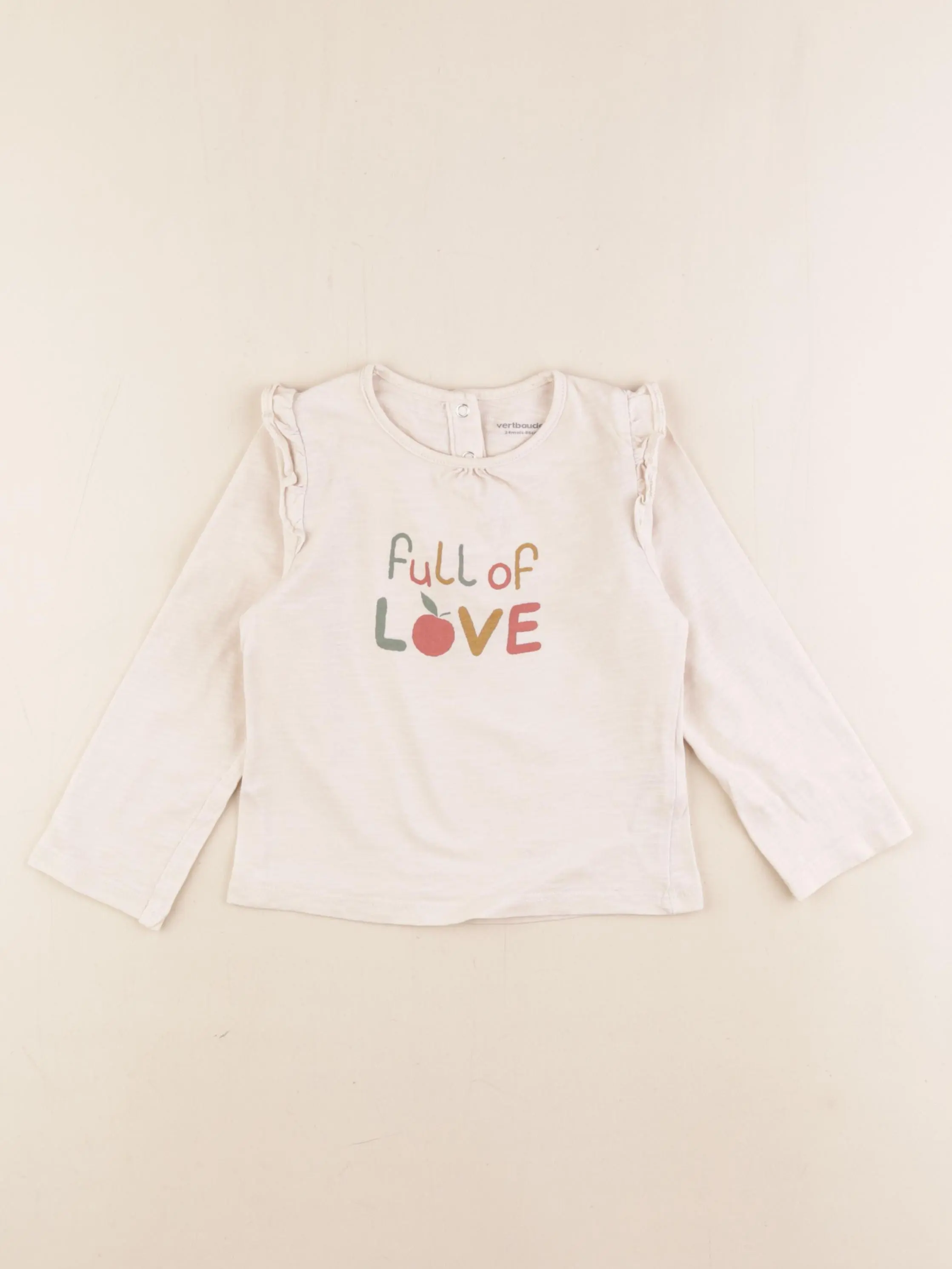 Tee-shirt beige