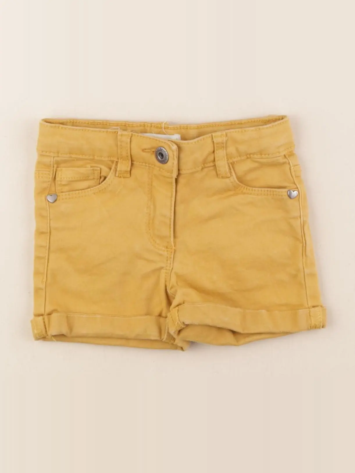 Short jaune