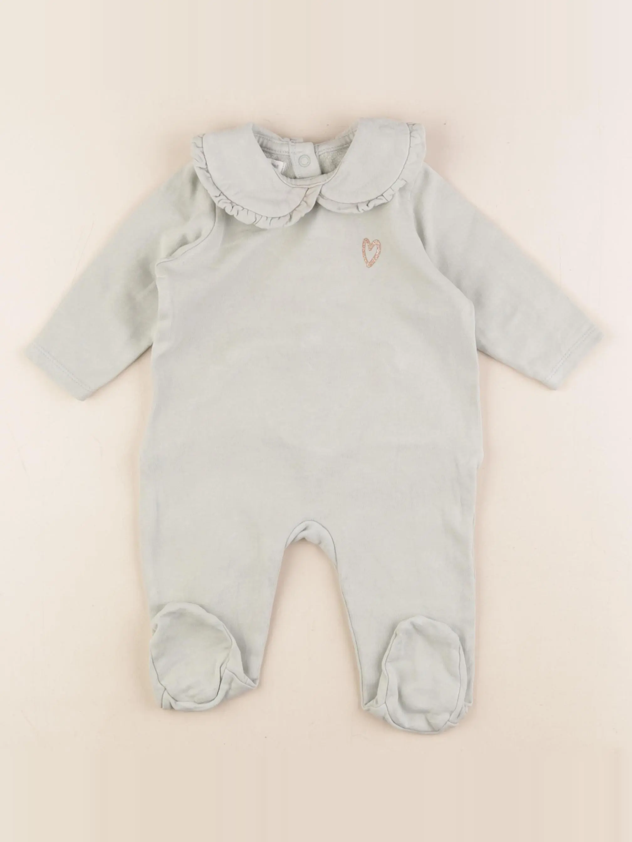 Pyjama coton vert