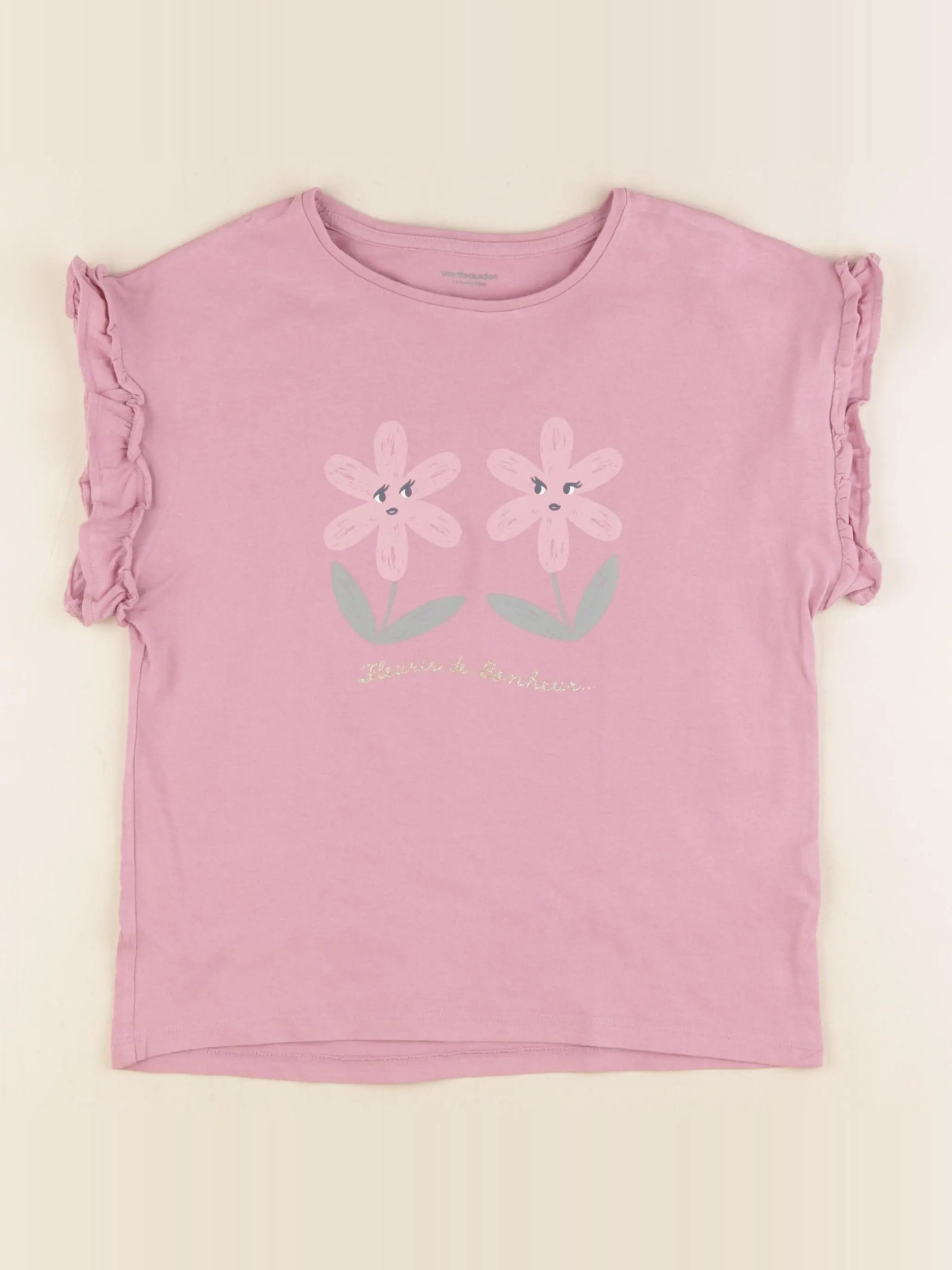 Tee-shirt rose
