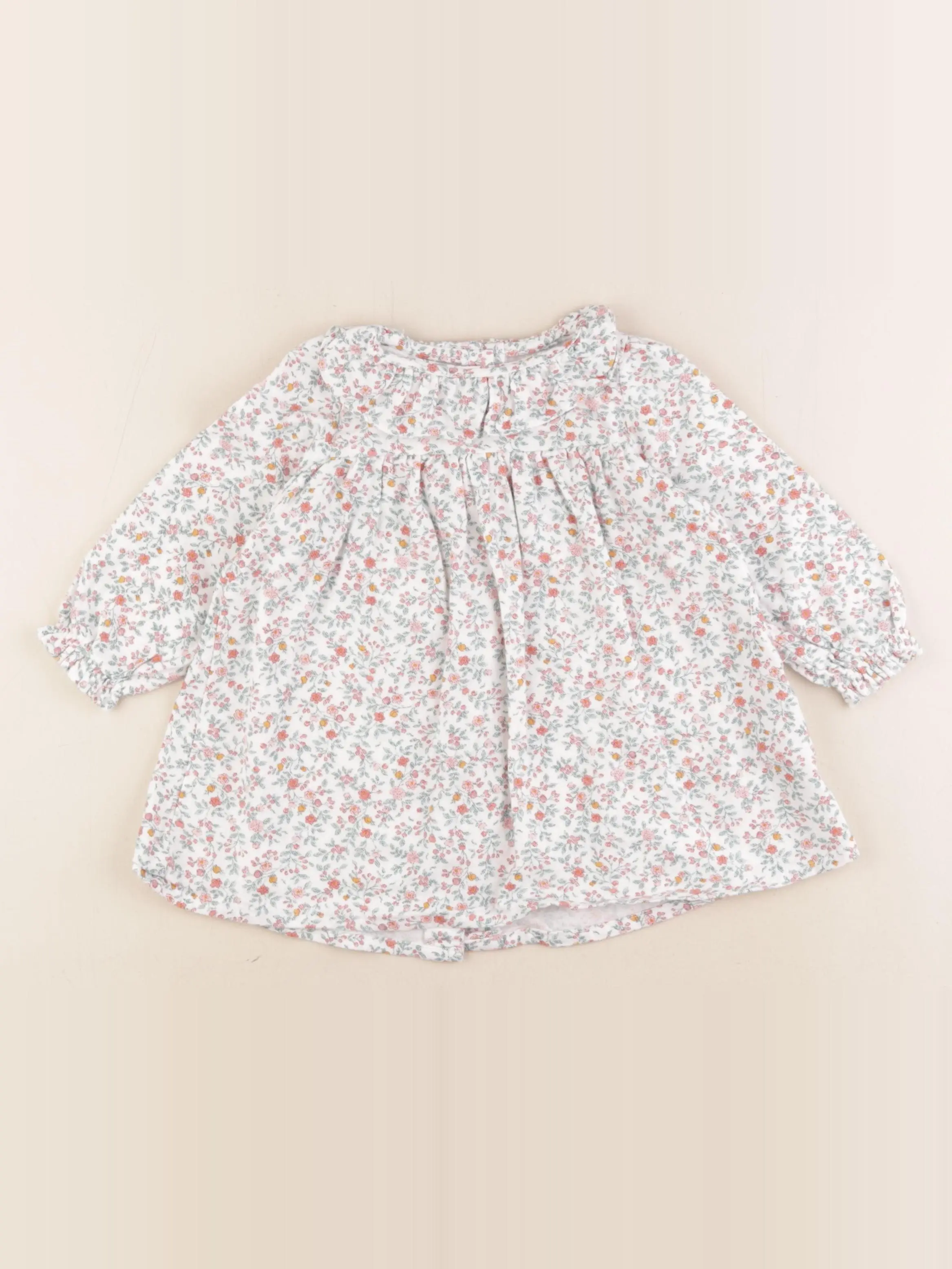 Robe blanc, rose