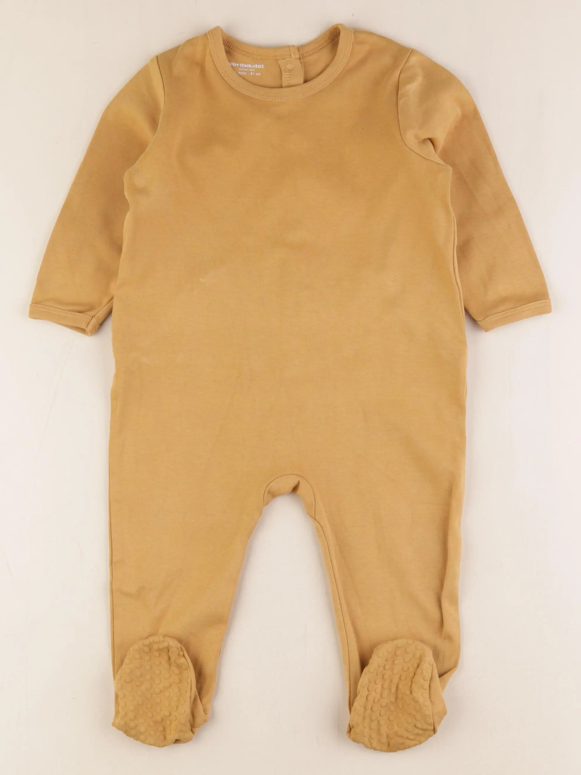 Pyjama coton jaune