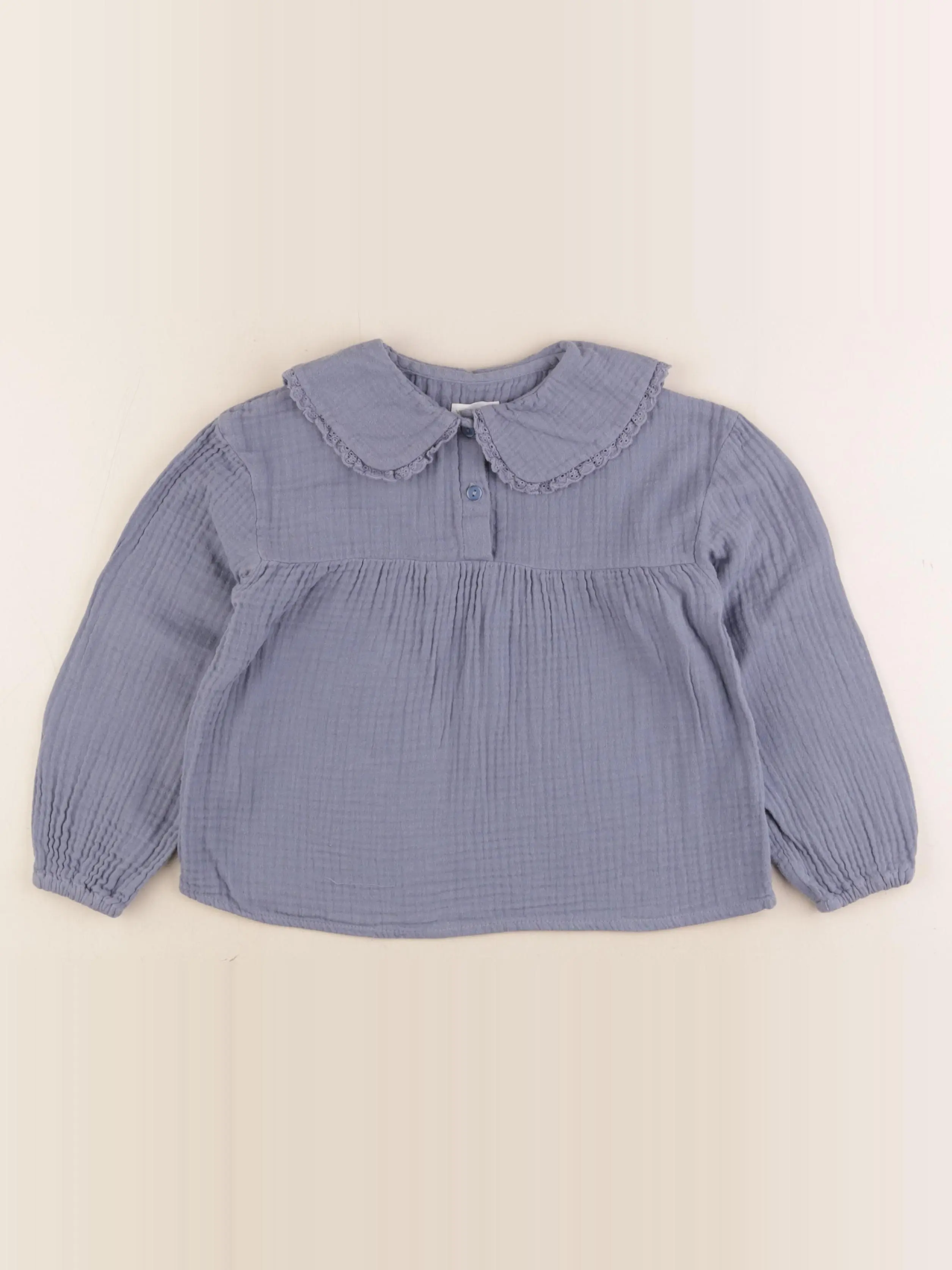 Blouse bleu
