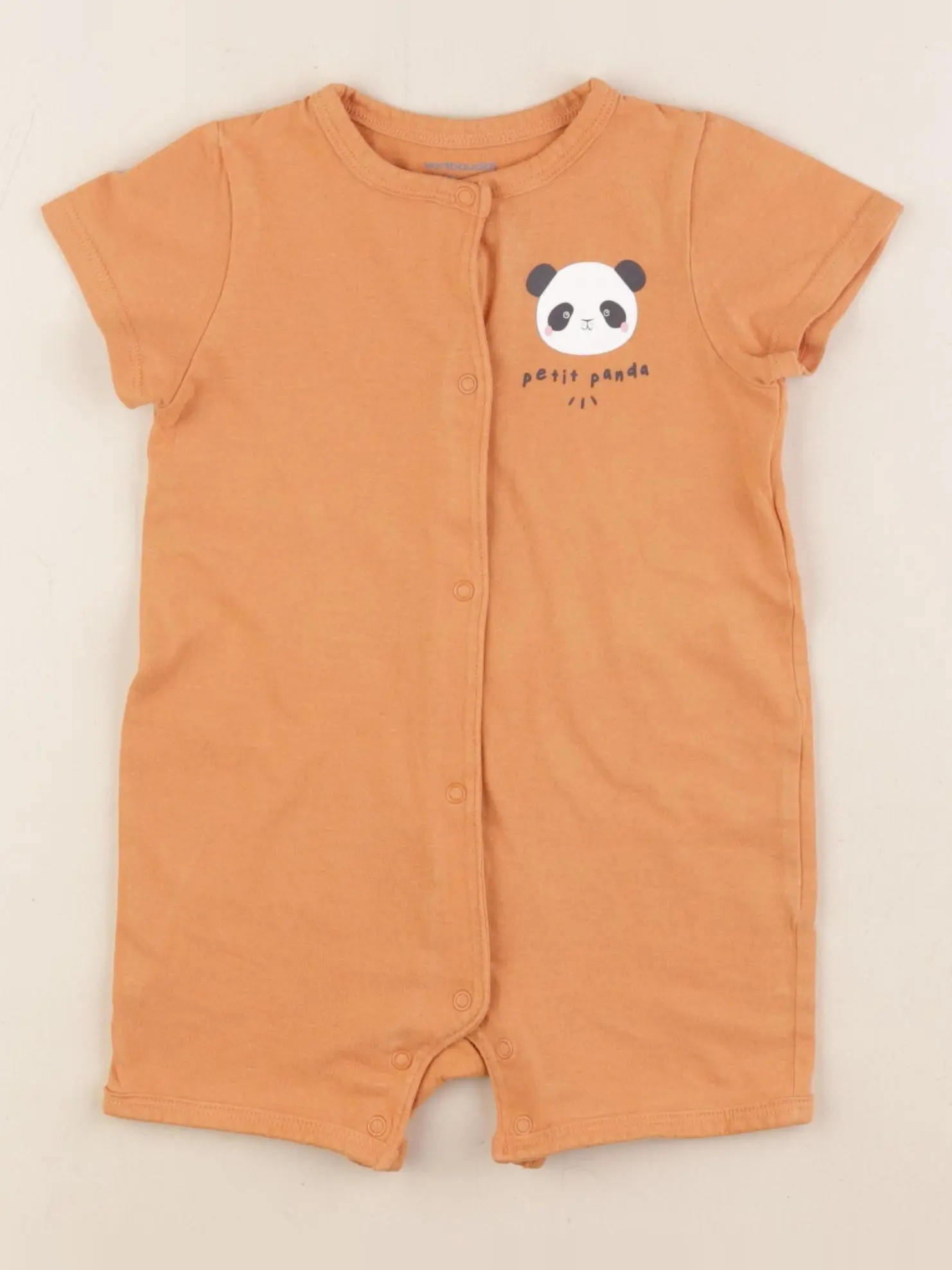 Pyjama coton orange