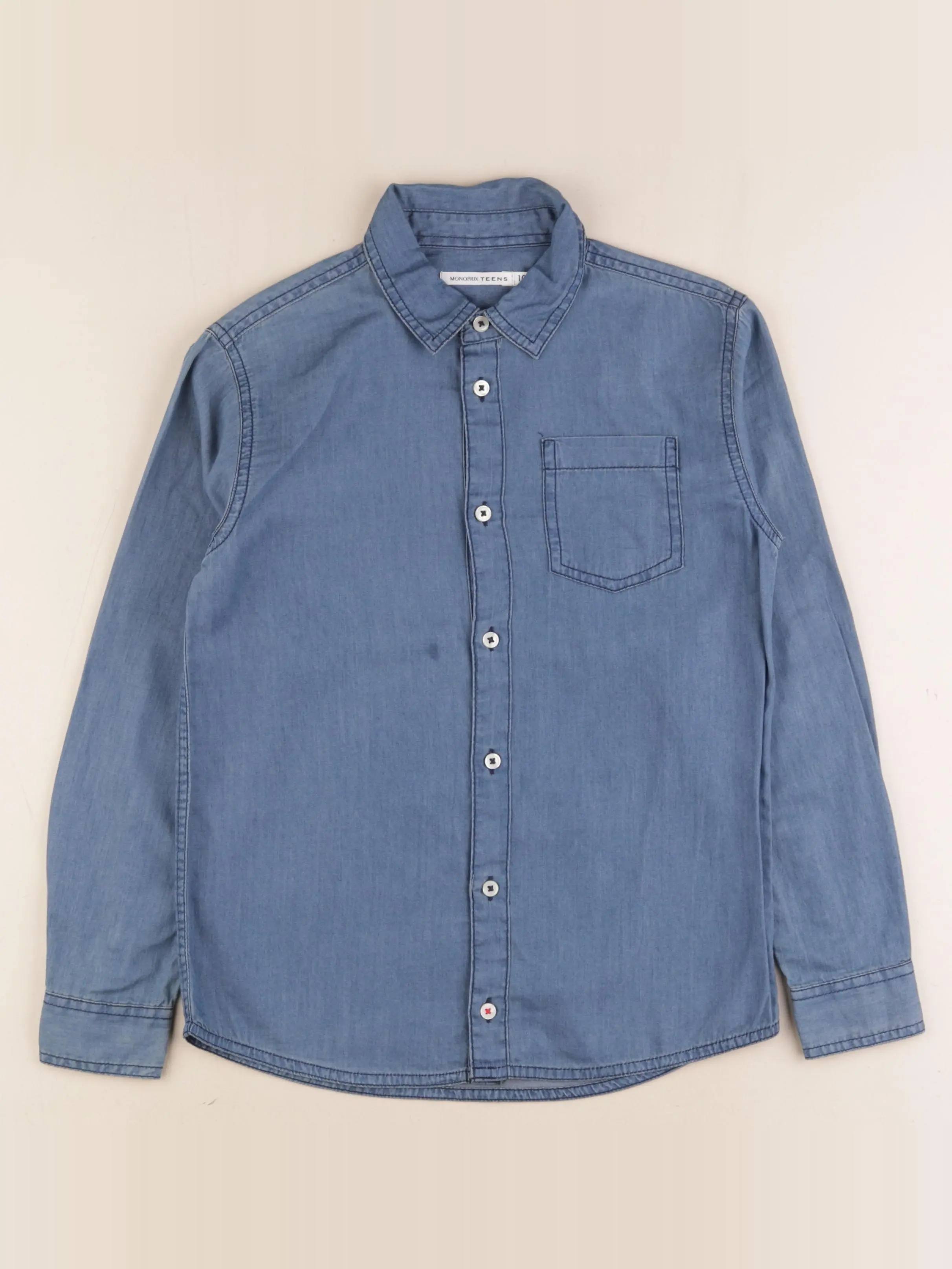 Chemise bleu