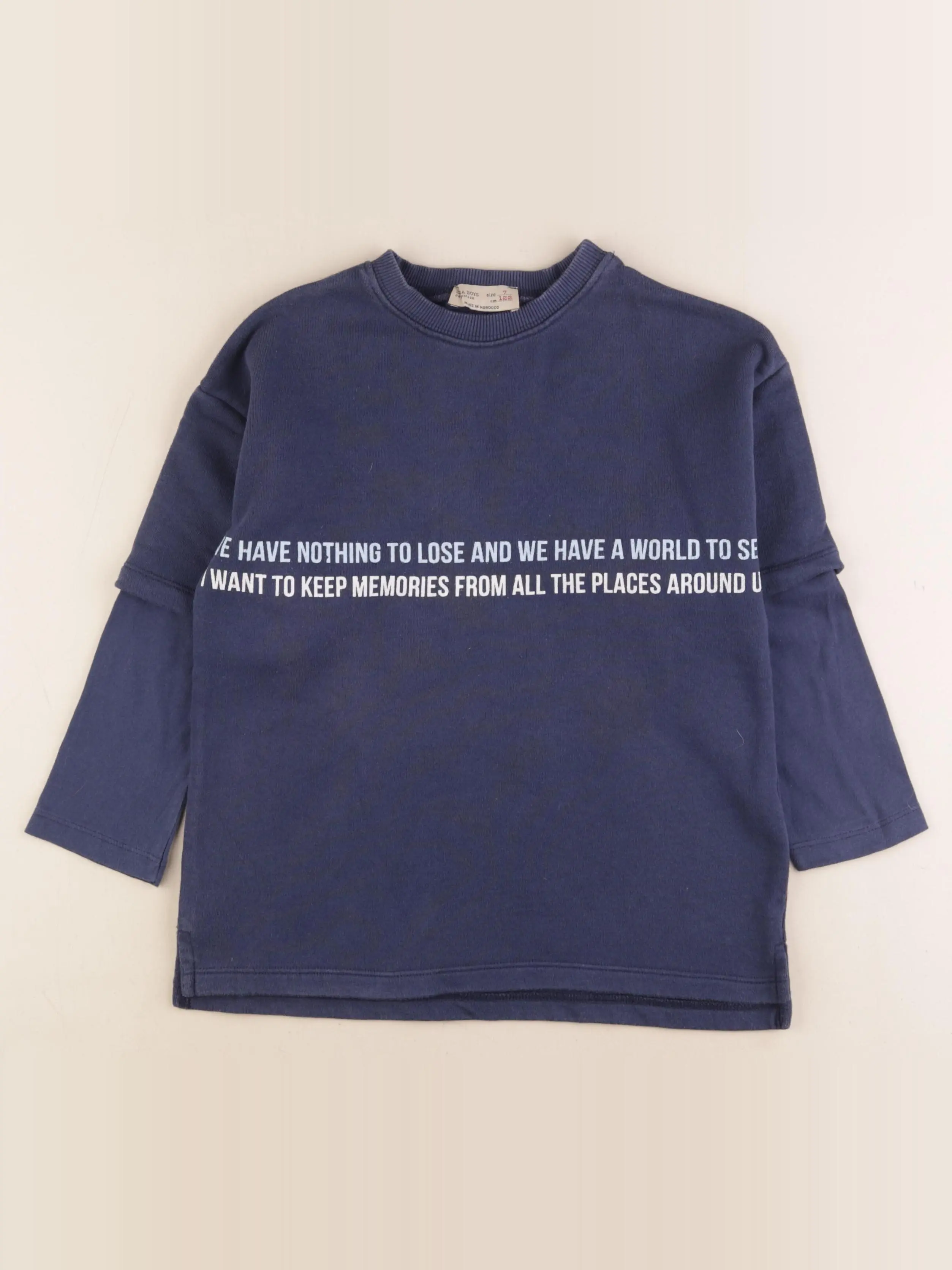 Sweat bleu