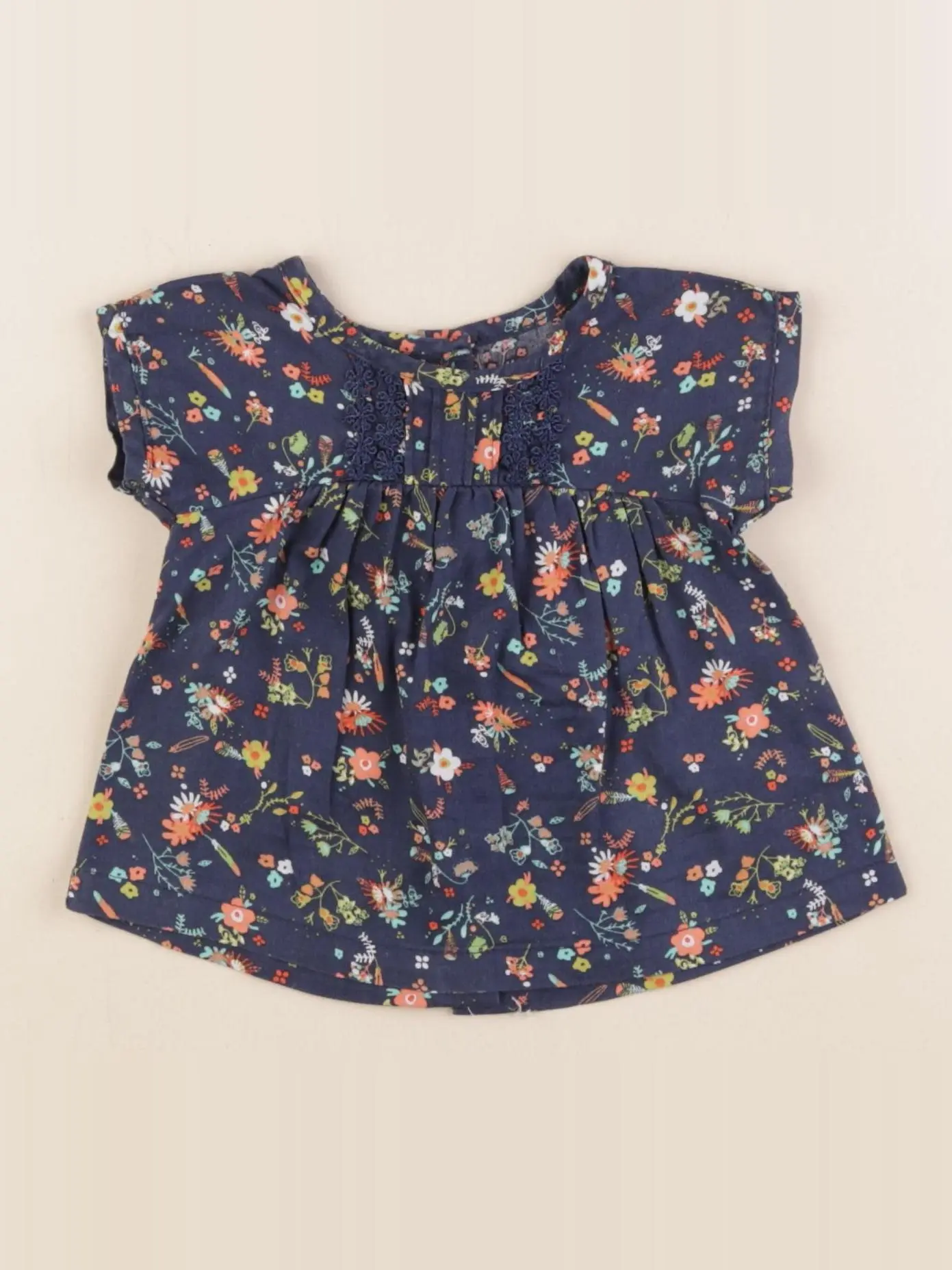 Blouse bleu