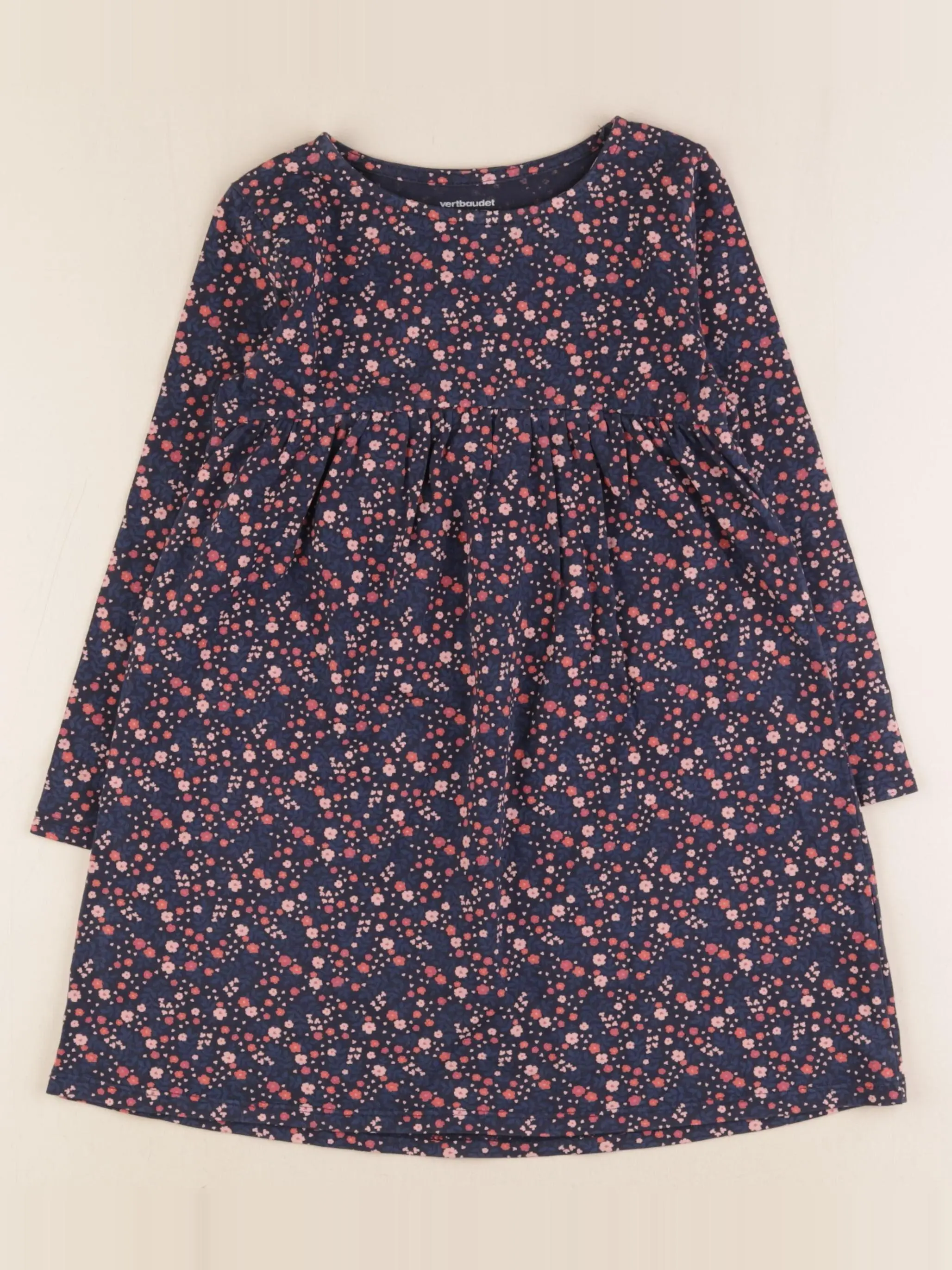 Robe bleu, rose
