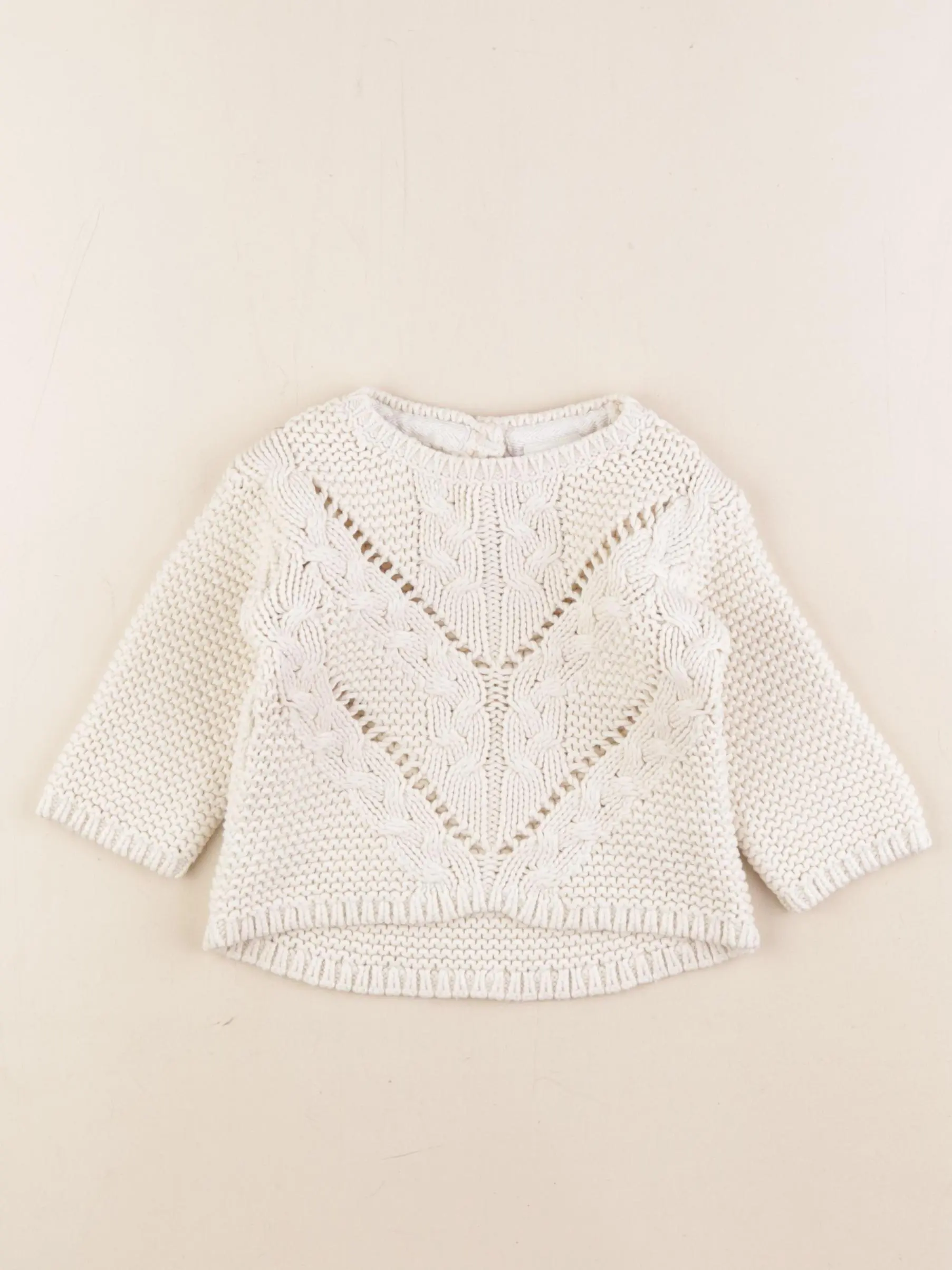 Pull blanc