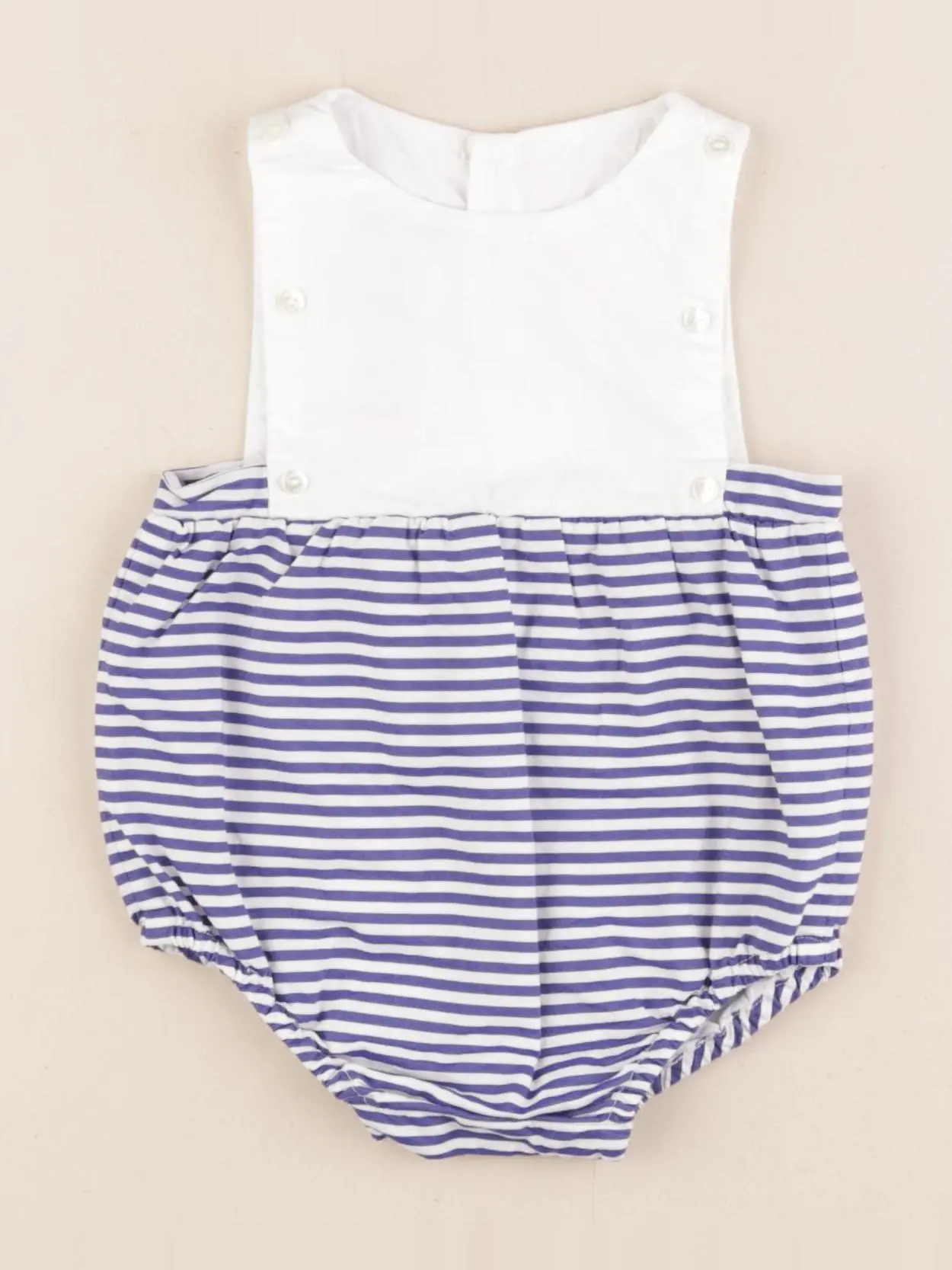 Combinaison blanc, bleu