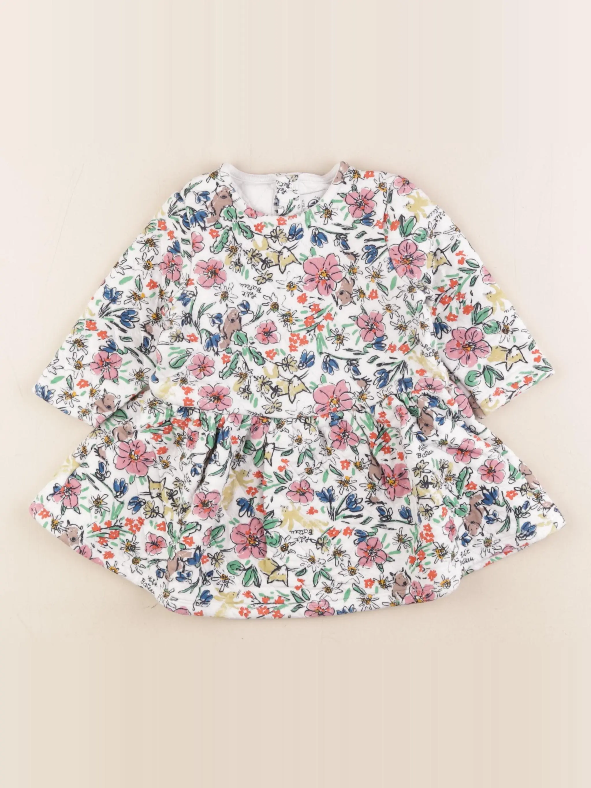 Robe multicolore