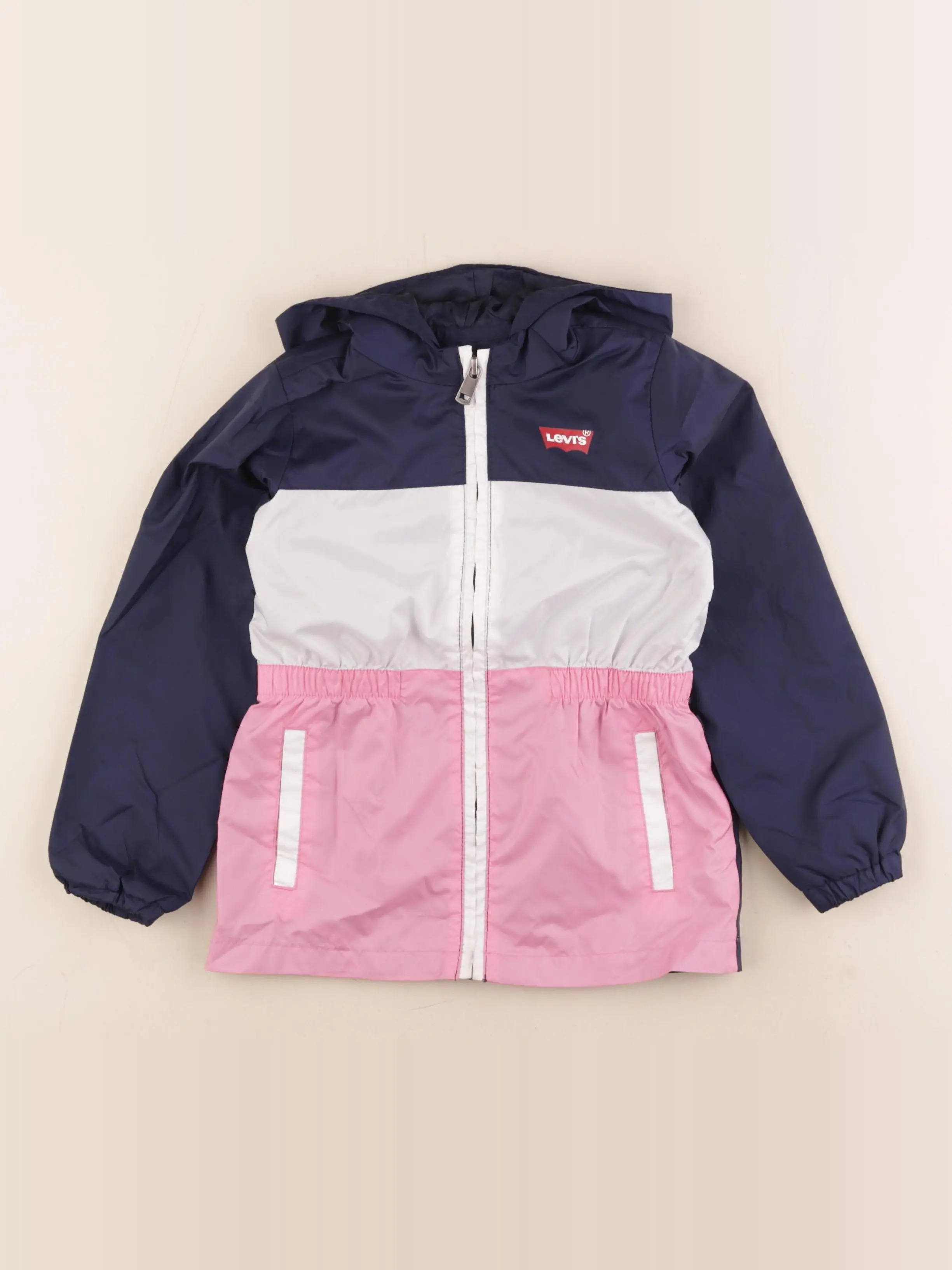 Coupe-vent rose, bleu