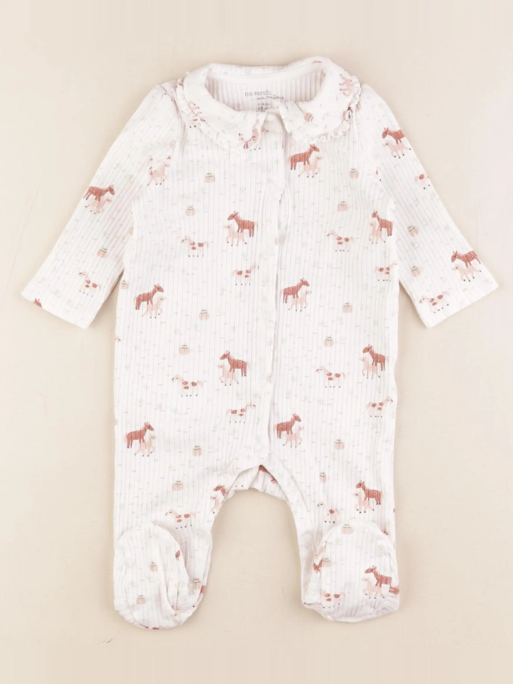 Pyjama coton blanc