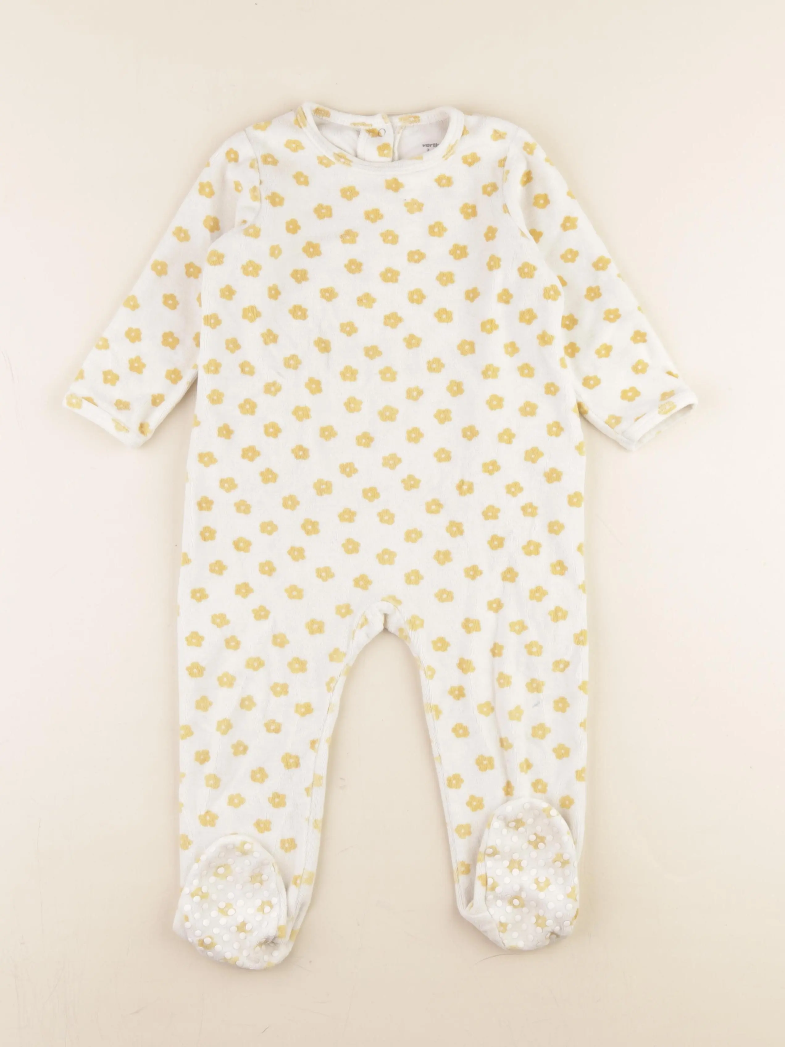 Pyjama velours multicolore