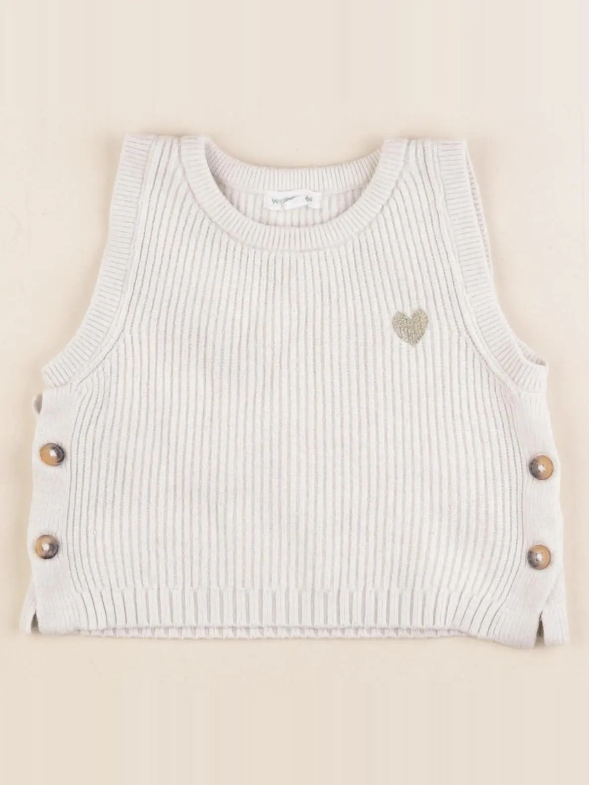 Pull beige, or