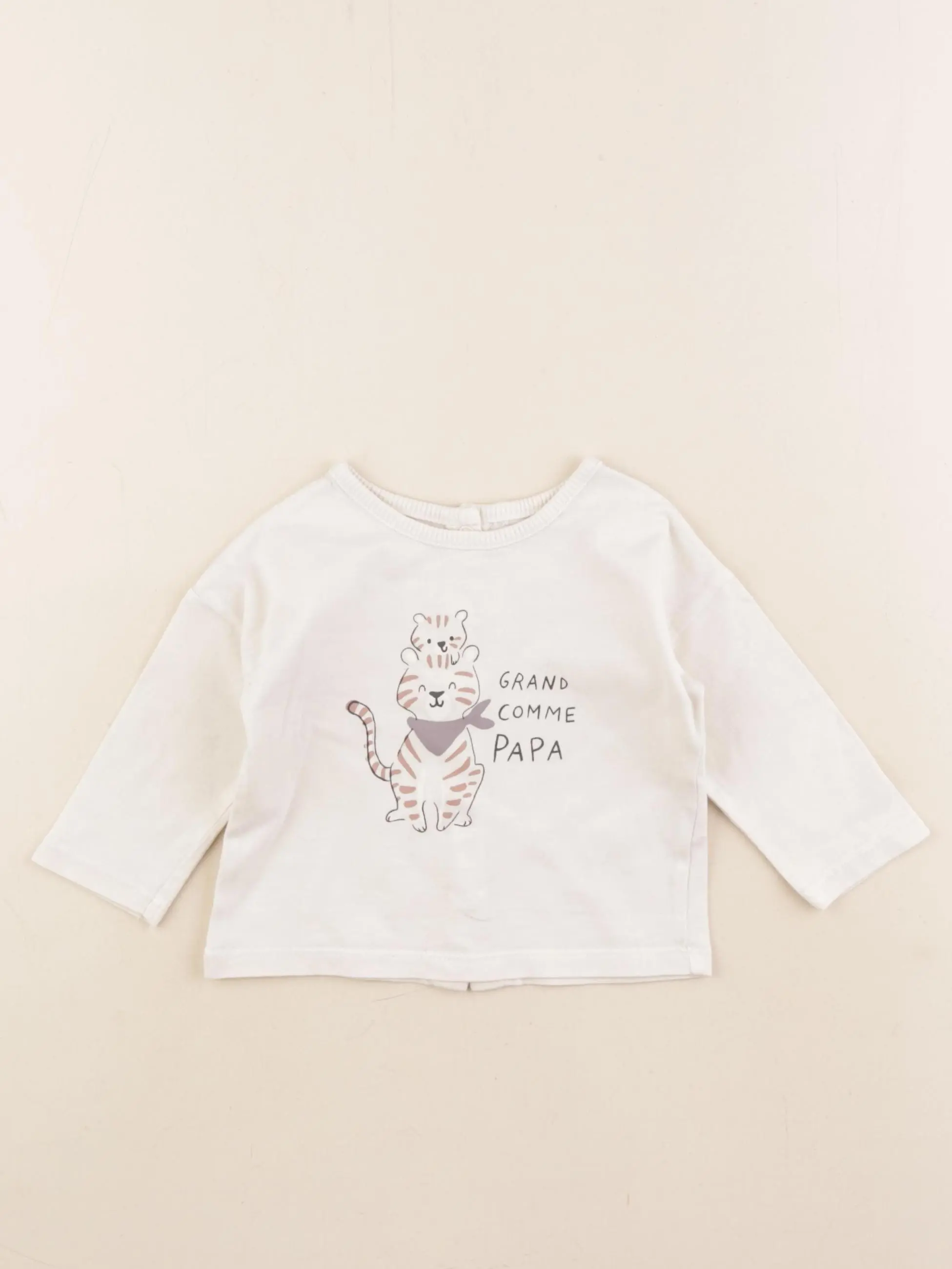 Tee-shirt beige
