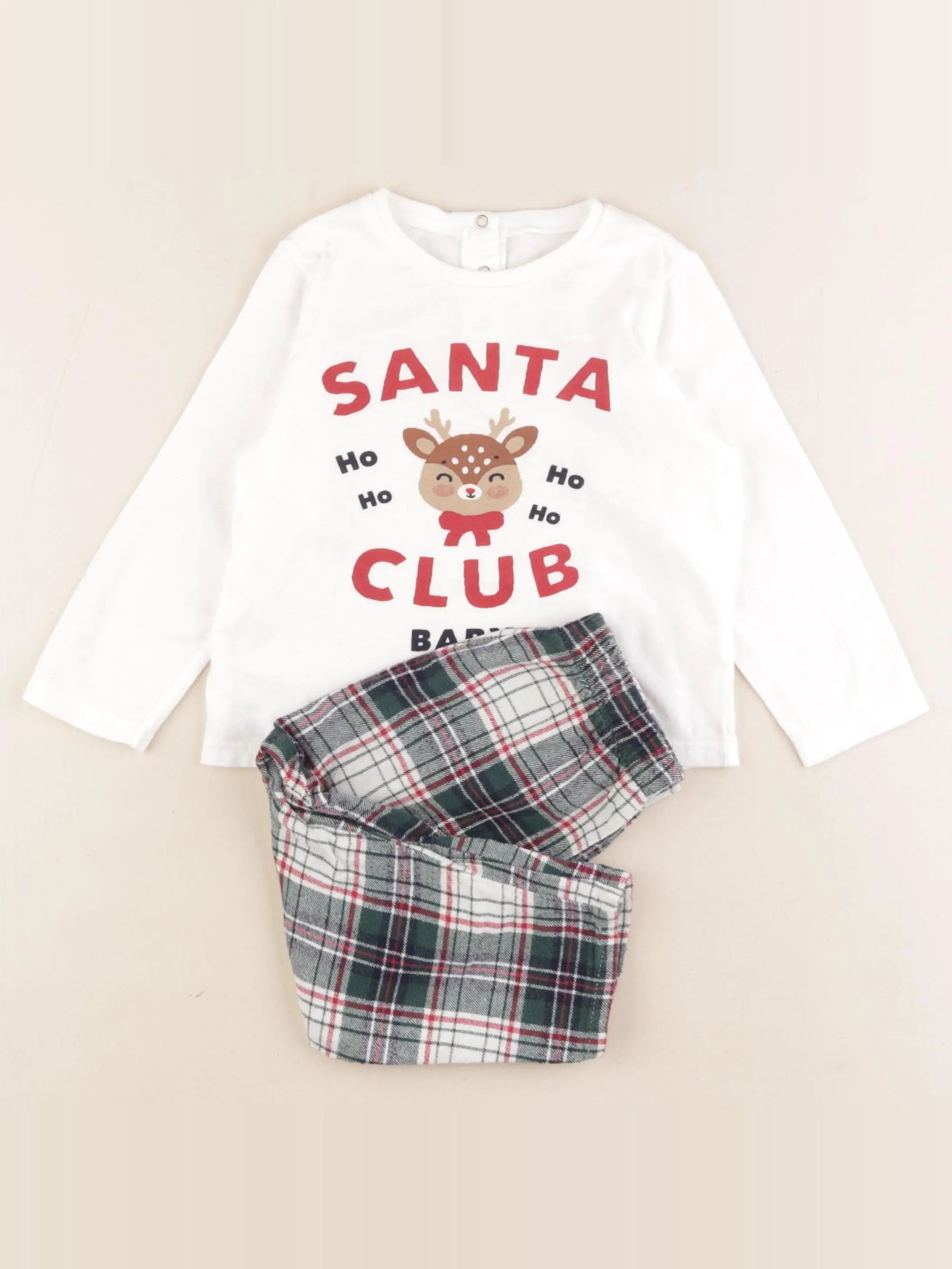Pyjama coton multicolore