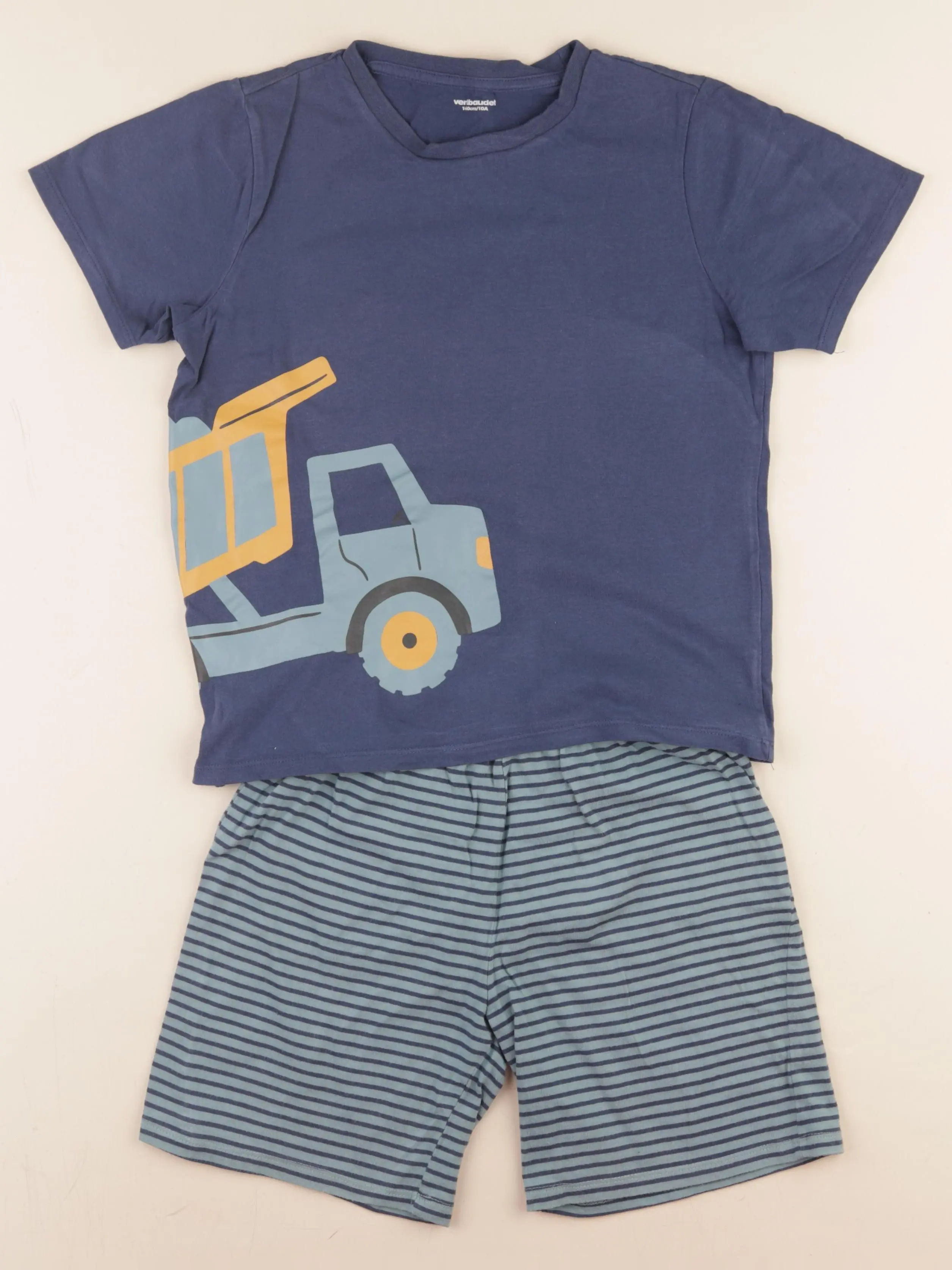 Pyjama coton bleu
