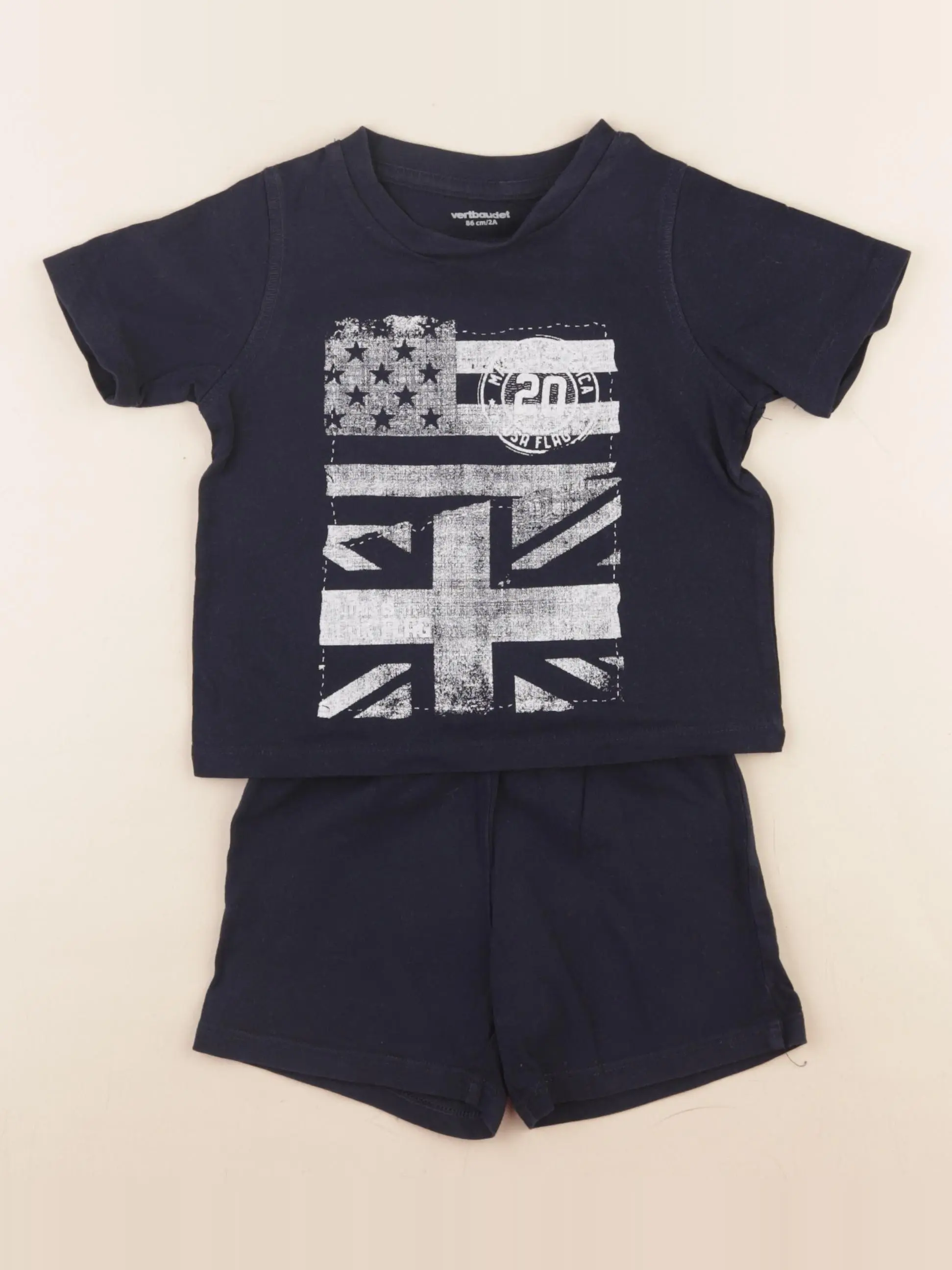 Pyjama coton bleu