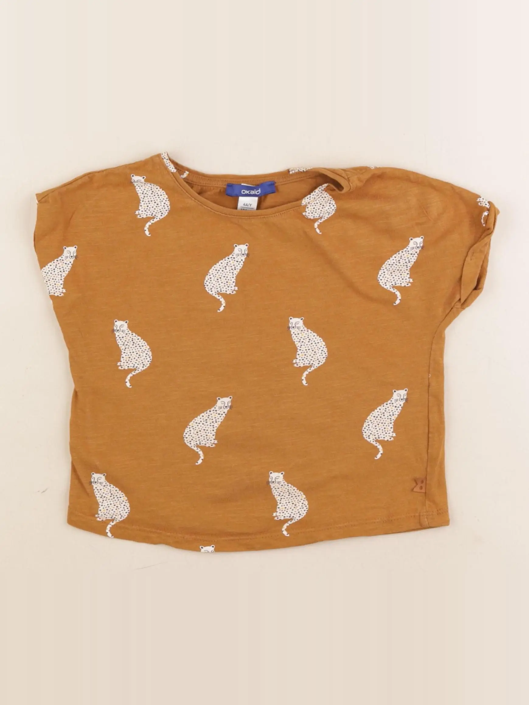 Tee-shirt marron