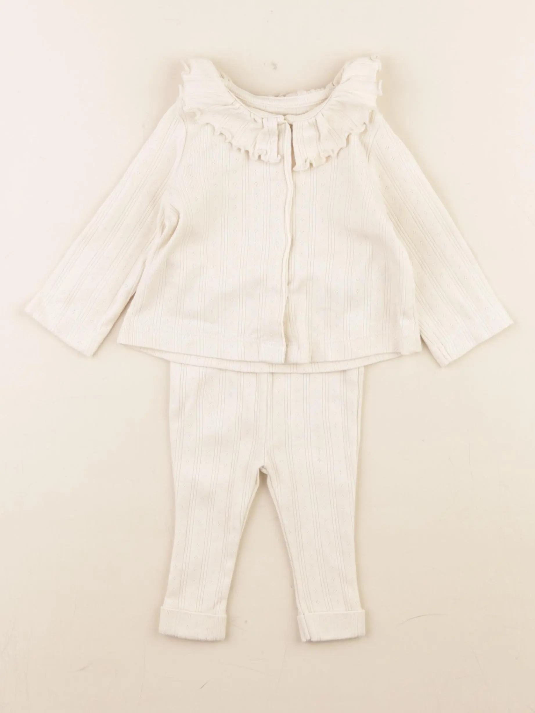 Ensemble beige