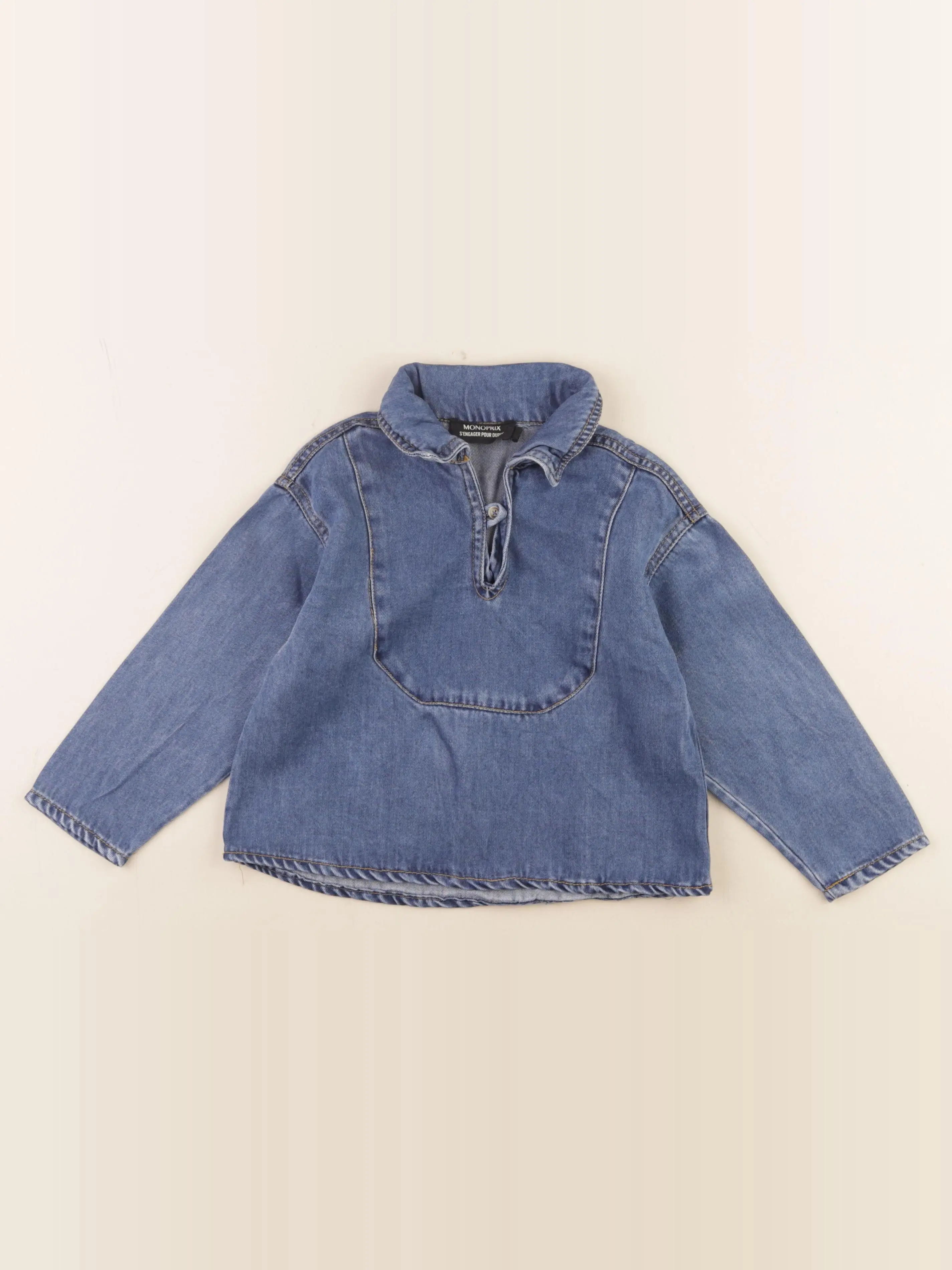 Chemise bleu
